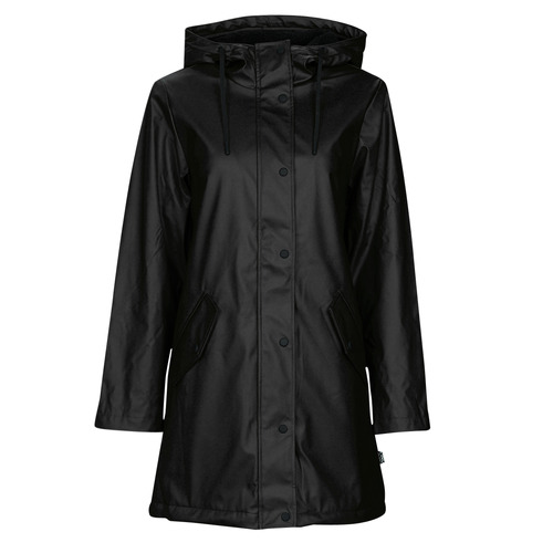 Vêtements Femme Parkas Only ONLSALLY RAINCOAT OTW NOOS Noir