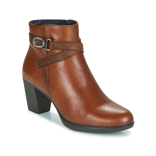 Chaussures Femme Bottines Dorking EVELYN Marron