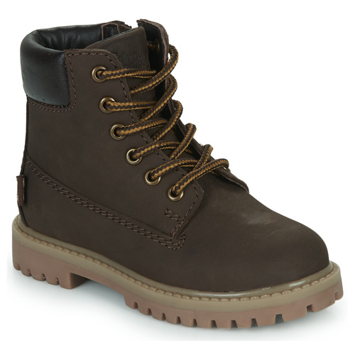 Chaussures Garçon Boots Citrouille et Compagnie PACITO Marron