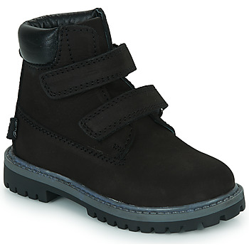 Chaussures Garçon Boots Citrouille et Compagnie PAXA Noir