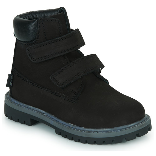 Chaussures Garçon Boots Citrouille et Compagnie PAXA Noir