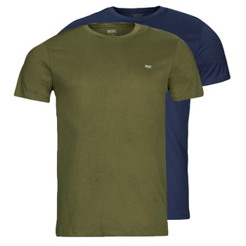 Vêtements Homme T-shirts manches courtes Diesel UMTEE-RANDAL-TUBE-TW Kaki / Marine