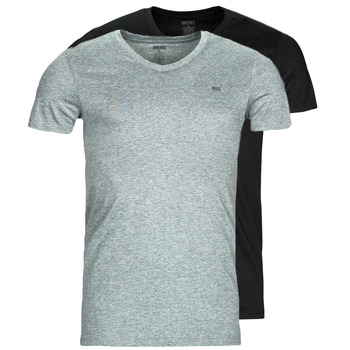 Vêtements Homme T-shirts manches courtes Diesel UMTEE-MICHAEL-TUBE-T Gris