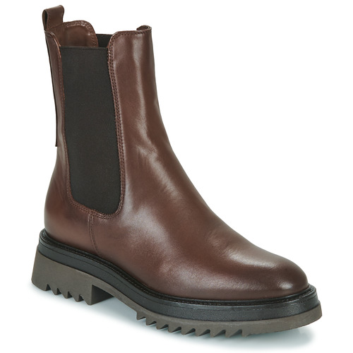 Chaussures Femme Boots JB Martin OPTIMISTE VEAU CHOCOLAT