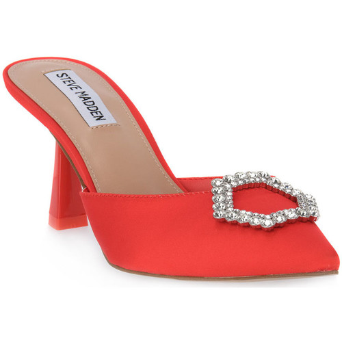 Chaussures Femme Sandales et Nu-pieds Steve Madden RED LUXE CITY SATIN Rouge