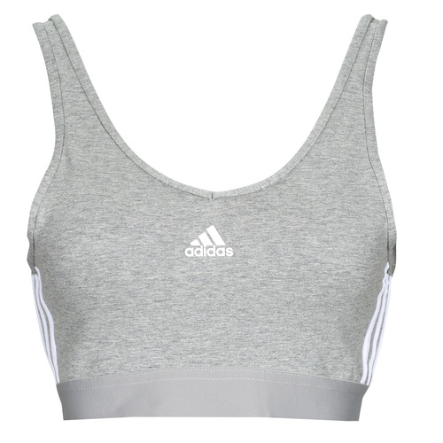 Vêtements Femme Brassières de sport adidas Performance W 3S CRO bruyere gris moyen