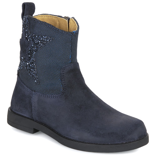 Chaussures Fille Boots Citrouille et Compagnie MARKO Marine