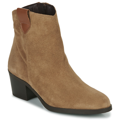 Chaussures Femme Bottines Betty London BIOUTI Camel