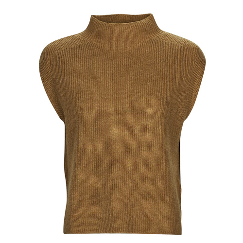 Vêtements Femme Pulls Esprit FLAT KNITTD TOP CARAMEL