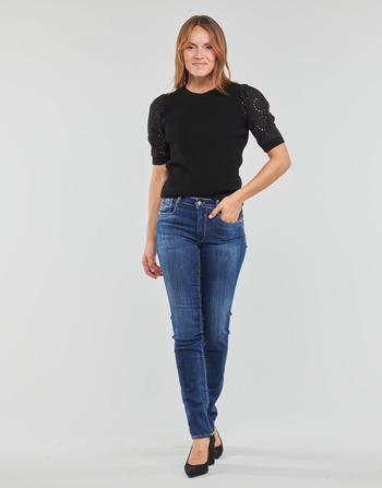 Vêtements Femme Jeans droit Le Temps des Cerises PULP HIGH CASAL Bleu