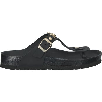 Chaussures Femme Tongs Sansibar Sandales Noir