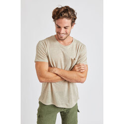 Vêtements Homme T-shirts manches courtes 1789 Cala CYRIL LIN Beige