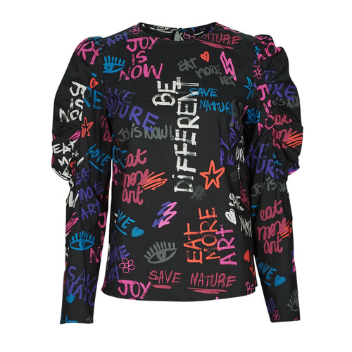 Vêtements Femme Tops / Blouses Desigual GRAPHIC Noir / Multicolore