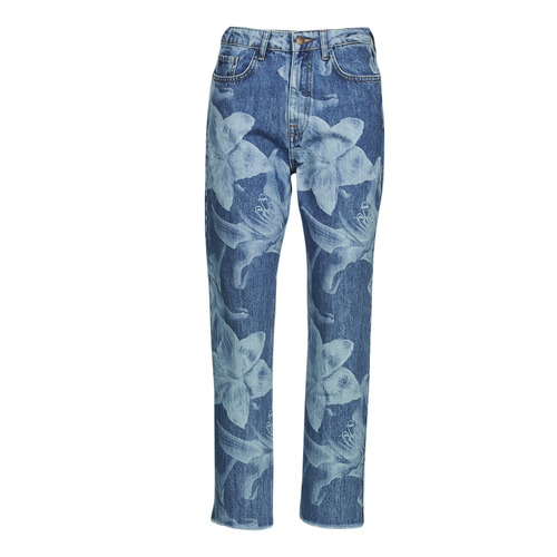 Vêtements Femme Jeans droit Desigual ANTONIA Bleu Medium