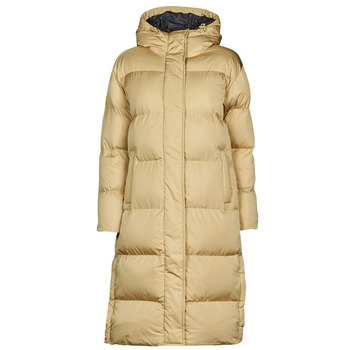 Vêtements Femme Doudounes Superdry STUDIOS LONGLINE DUVET COAT Shaker Beige