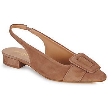 Chaussures Femme Ballerines / babies JB Martin VARIA CHEVRE VELOURS CAMEL