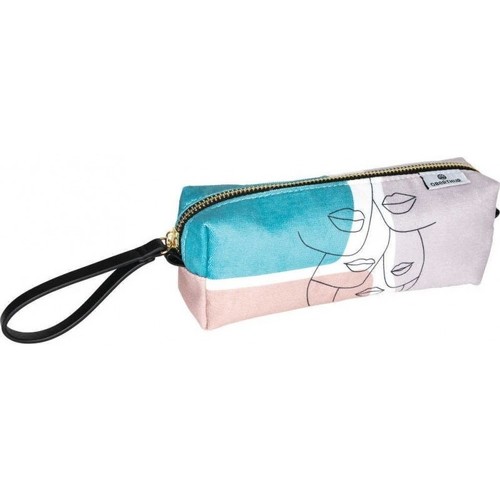 Sacs Enfant Cartables Oberthur Trousse  - Abstrait - Gris Tri velours Multicolore