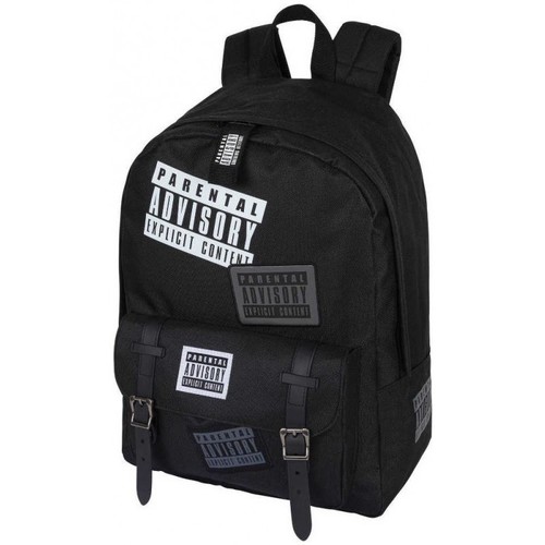 Sacs Enfant Cartables A Découvrir ! Sac à dos Parental Advisory - Noir motif urbain Multicolore