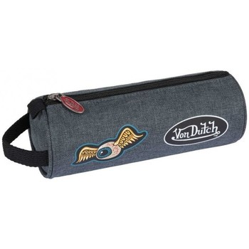 Sacs Enfant Cartables A Découvrir ! Trousse Von Dutch (ronde) - Grise Multicolore