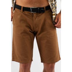 Vêtements Homme Shorts / Bermudas Sinequanone Short unicolore marron Marron