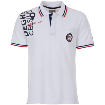 Vêtements Garçon Polos manches longues Degré Celsius Polo manches longues garçon ECALOR Blanc