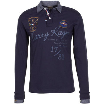 Vêtements Garçon Polos manches longues Harry Kayn Polo manches longues garçon ECAZBI Marine