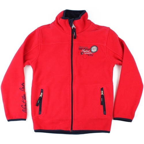 Vêtements Garçon Polaires Vent Du Cap Blouson polaire garçon ECOPA Rouge