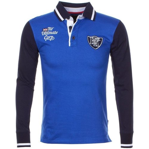 Vêtements Garçon Polos manches longues Harry Kayn Polo manches longues garçon ECREOR Bleu