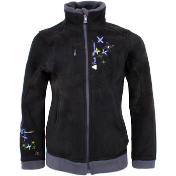 Vêtements Fille Polaires Peak Mountain Blouson polaire fille FARIL Noir