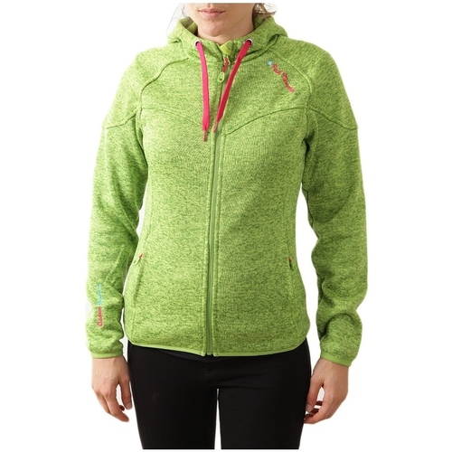 Vêtements Fille Polaires Peak Mountain Blouson polaire fille FATORA Vert