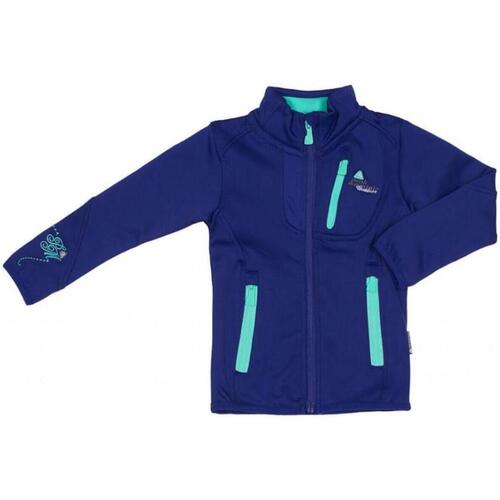 Vêtements Fille Polaires Peak Mountain Blouson polarshell fille FAYNUR Bleu