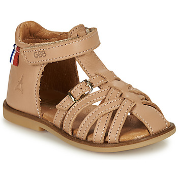 Chaussures Fille Sandales et Nu-pieds GBB LEOPOLDINE Beige