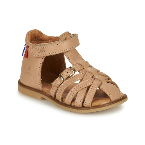 Chaussures Fille Sandales et Nu-pieds GBB LEOPOLDINE Beige