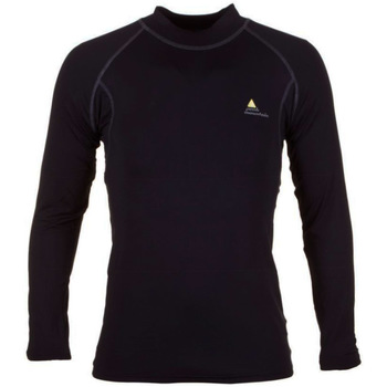 Vêtements Garçon T-shirts manches longues Peak Mountain Top technique garçon ECANJO Noir