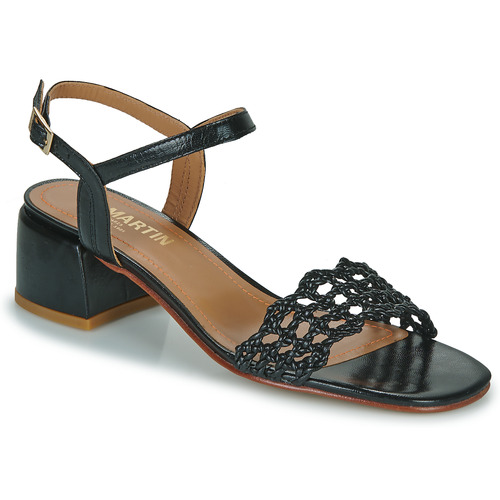 Chaussures Femme Sandales et Nu-pieds JB Martin VALSER Tressé noir