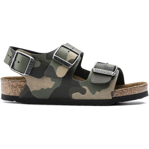 Chaussures Enfant Baskets mode Birkenstock Milano Kids Birko-Flor Vert