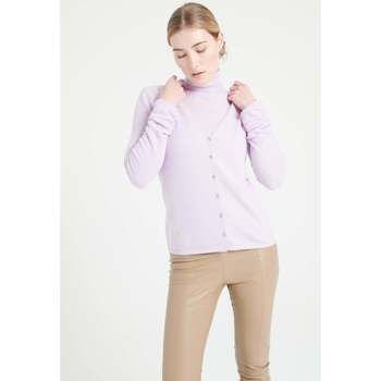 Vêtements Femme Gilets / Cardigans Studio Cashmere8 LILLI 7 Violet