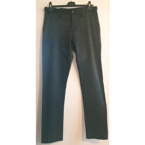 Vêtements Homme Pantalons de costume Devred Pantalon noir ciré DEVRED Noir