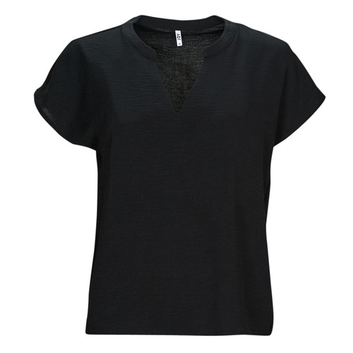 Vêtements Femme Tops / Blouses JDY JDYLION S/S TOP Noir