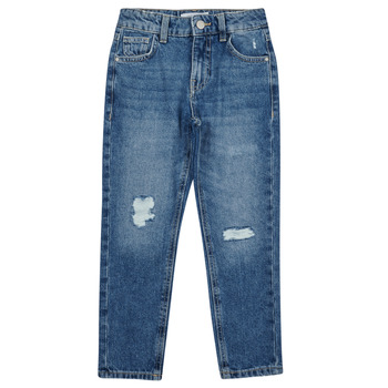 Vêtements Fille Jeans mom Name it NKFROSE HW MOM AN JEANS Bleu médium