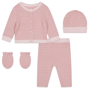 Vêtements Fille Ensembles enfant MICHAEL Michael Kors R98117-45S-B Rose