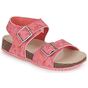 Chaussures Fille Sandales et Nu-pieds Timberland CASTLE ISLAND 2 STRAP Rose / Marron