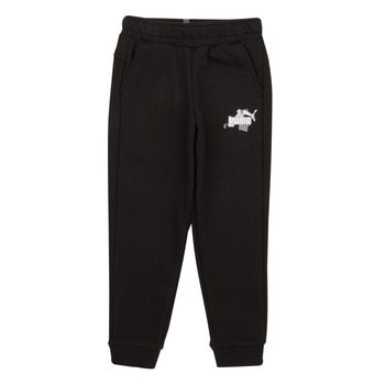 Vêtements Garçon Pantalons de survêtement Puma ESS+ CAMO PANTS Noir