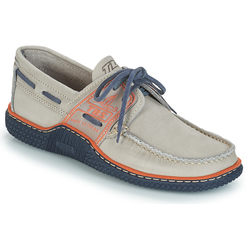 Chaussures Homme Chaussures bateau TBS GLOBEK Gris / Bleu