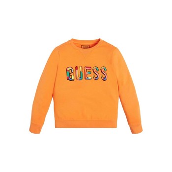 Vêtements Garçon Sweats Guess SWEAT Orange