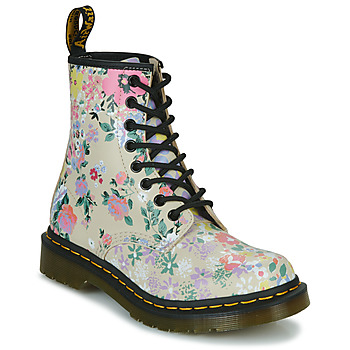 Chaussures Femme Boots Dr. Martens 1460 Beige / Multicolore