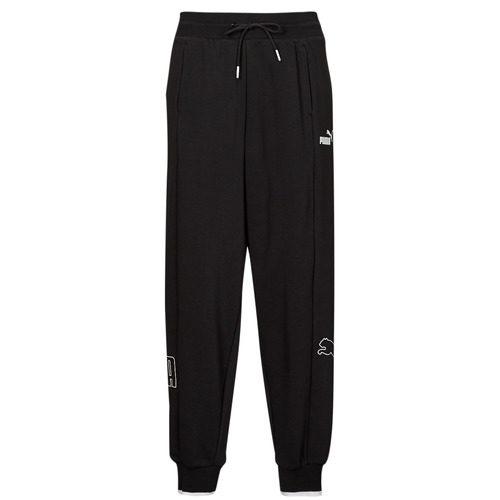 Vêtements Femme Pantalons de survêtement Puma POWER COLORBLOCK HIGY WAIST Noir