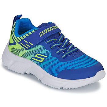 Chaussures Garçon Baskets basses Skechers GO RUN 650 Bleu / Vert