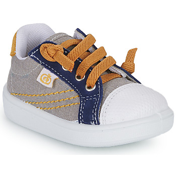 Chaussures Garçon Baskets basses Citrouille et Compagnie CHOCOPI Denim jaune