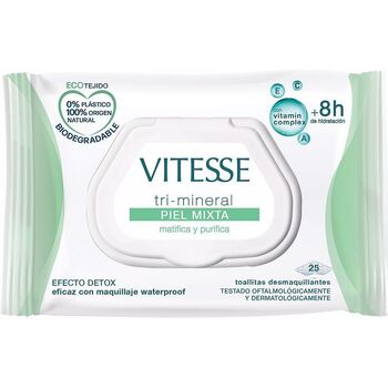 Beauté Démaquillants & Nettoyants Vitesse Tri-mineral Piel Mixta Toallitas Desmaquillantes 